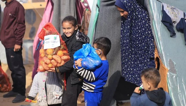 Spenden für humanitäre Hilfe im Nahen Osten